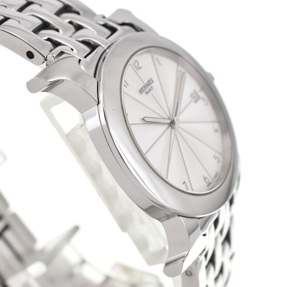 HERMES H watch Rondo HR1.510 Date Silver Dial Quartz Ladies
 Watch R#143973