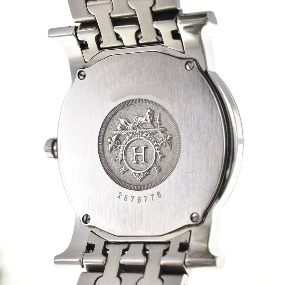 HERMES H watch Rondo HR1.510 Date Silver Dial Quartz Ladies
 Watch R#143973