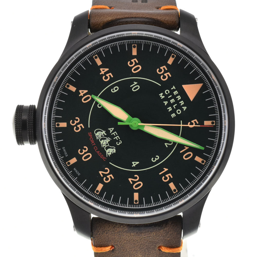 TERRA CIELO MARE AFF3 Sports Classic TC7064-SC-1/00A 50 pieces limited black Dial Automatic Men's
 Watch R#143983