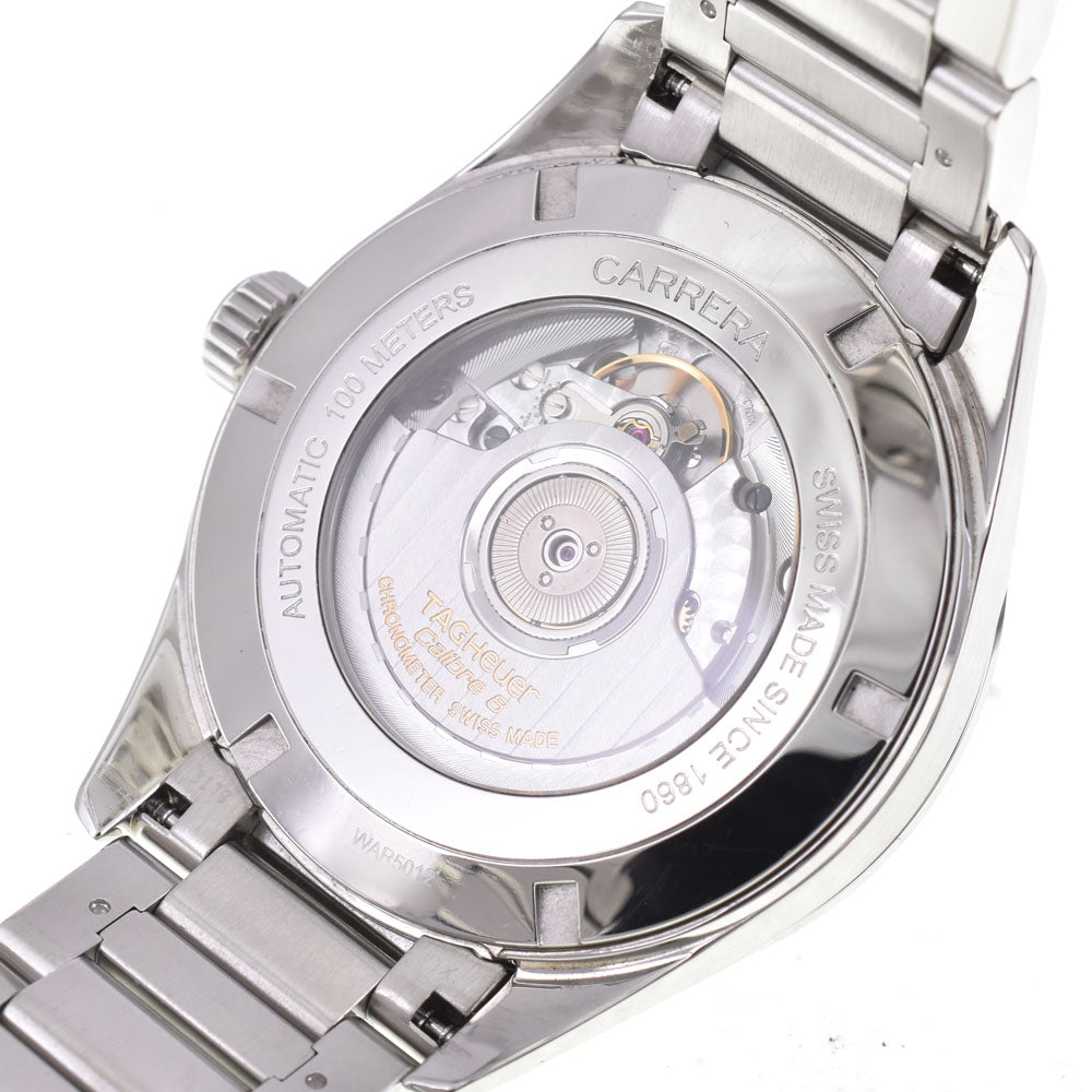 TAG HEUER Carrera Grand Date WAR5012.BA0723 GMT caliber 8 gray Dial Automatic Men's
 Watch A#143985