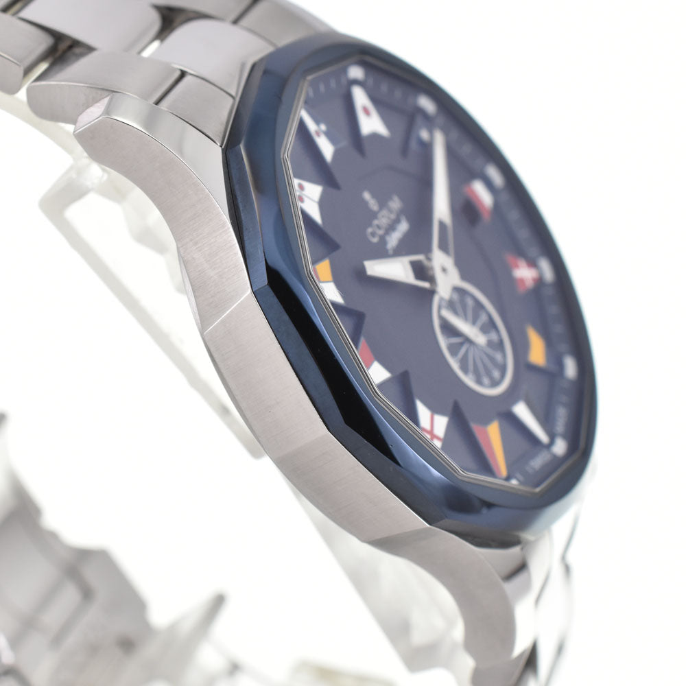 CORUM Admiral Legend 42 01.0090 Small second date Navy Dial Automatic Men's
 Watch R#143989