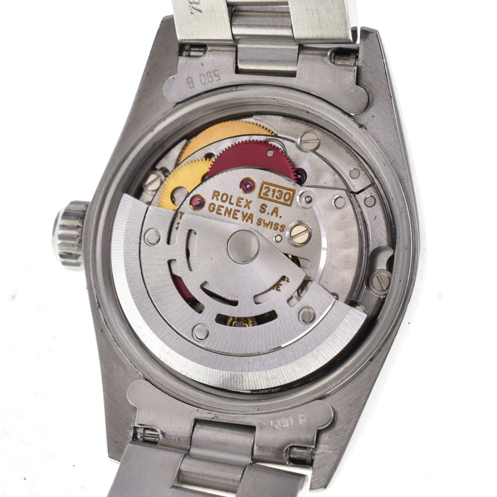 with paper ROLEX Oyster perpetual 67230 Cal.2130 white Dial Automatic Ladies
 Watch A#143992