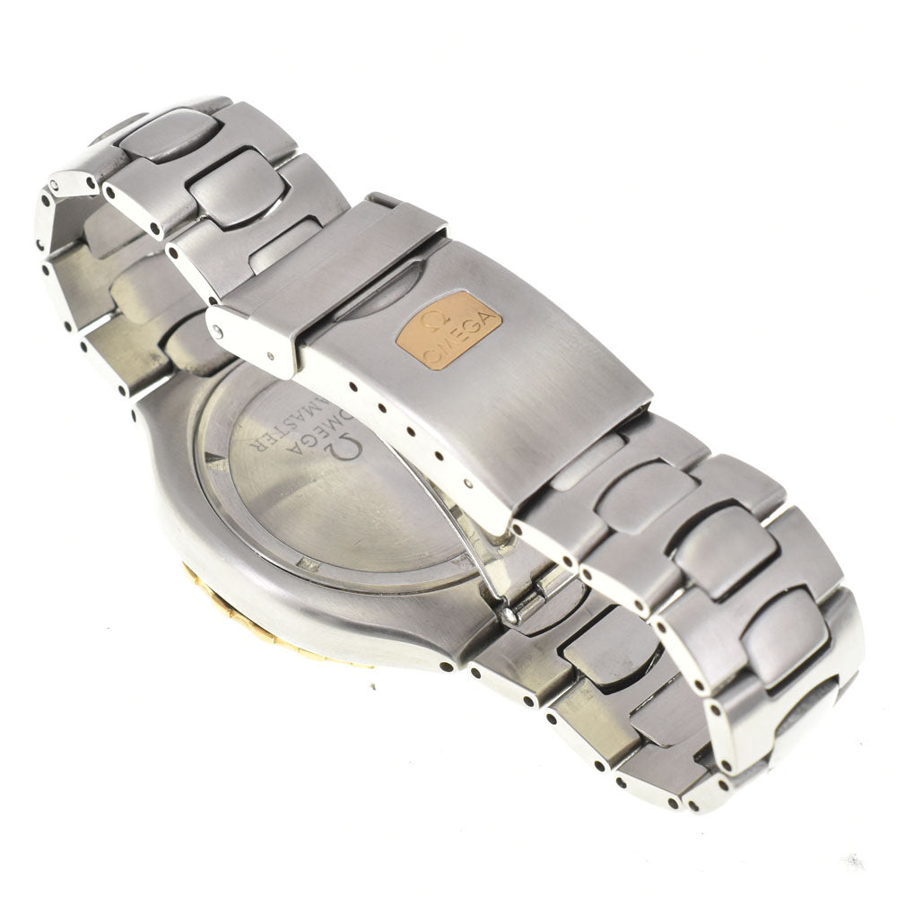 OMEGA Seamaster 200m Date YG bezel gold Dial Quartz Men's
 Watch R#143993