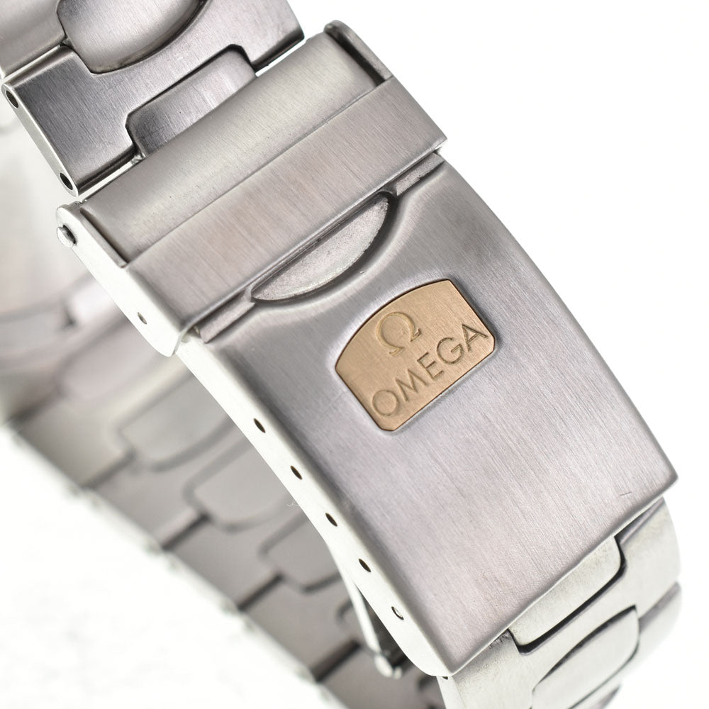 OMEGA Seamaster 200m Date YG bezel gold Dial Quartz Men's
 Watch R#143993