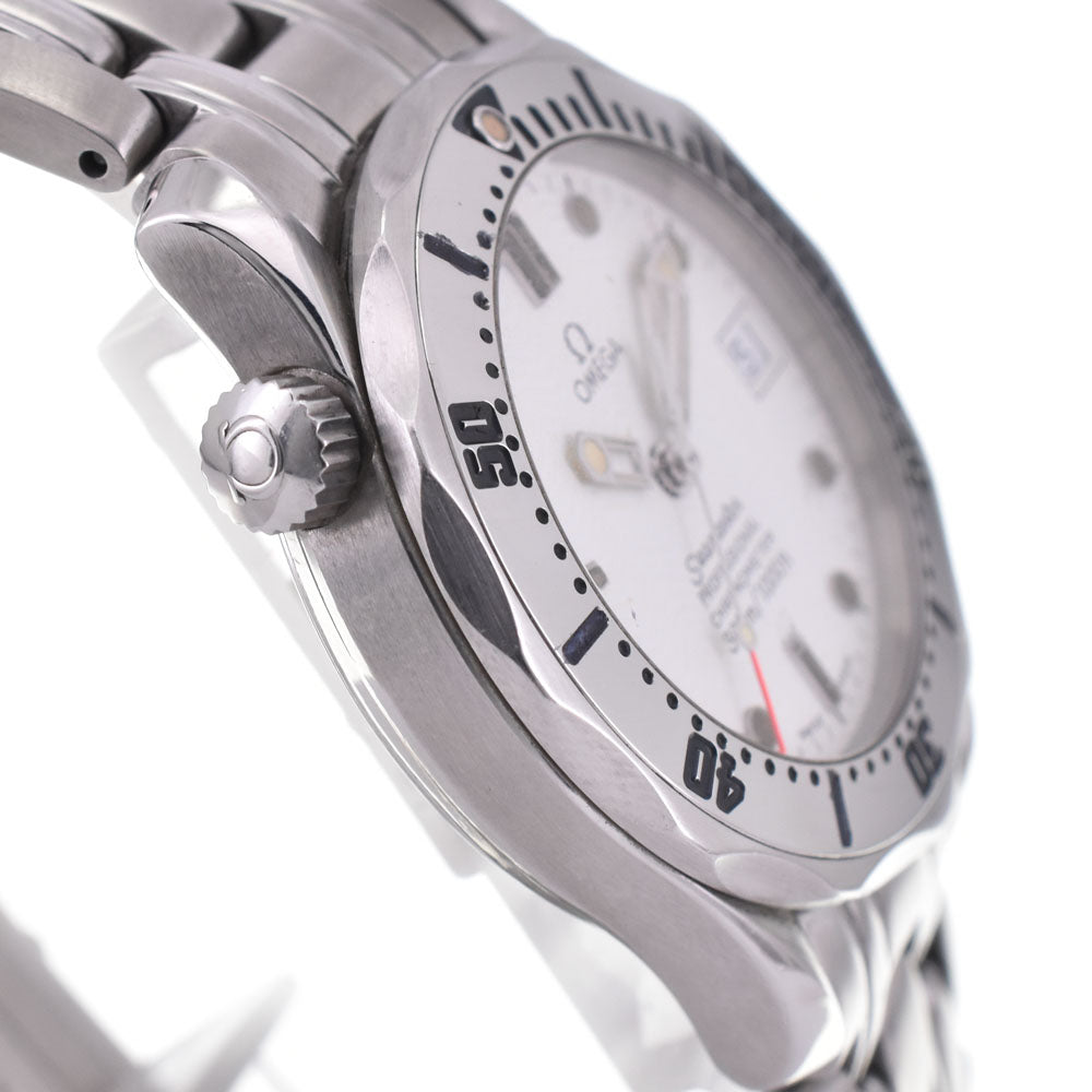 OMEGA Seamaster 300 2552.20 Date white Dial Automatic Boy's
 Watch A#143995