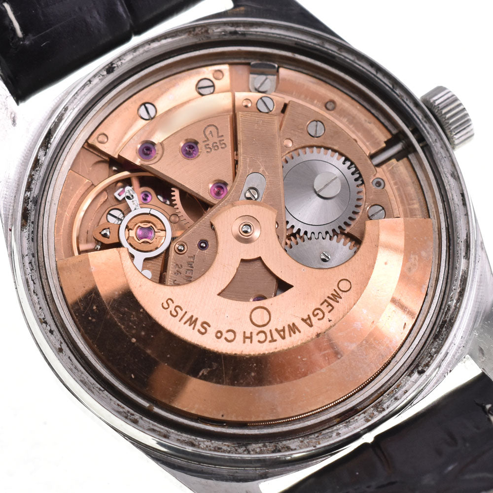 OMEGA Seamaster Geneva 166.041 vintage Date Cal.565 Silver Dial Automatic Men's
 Watch A#143996