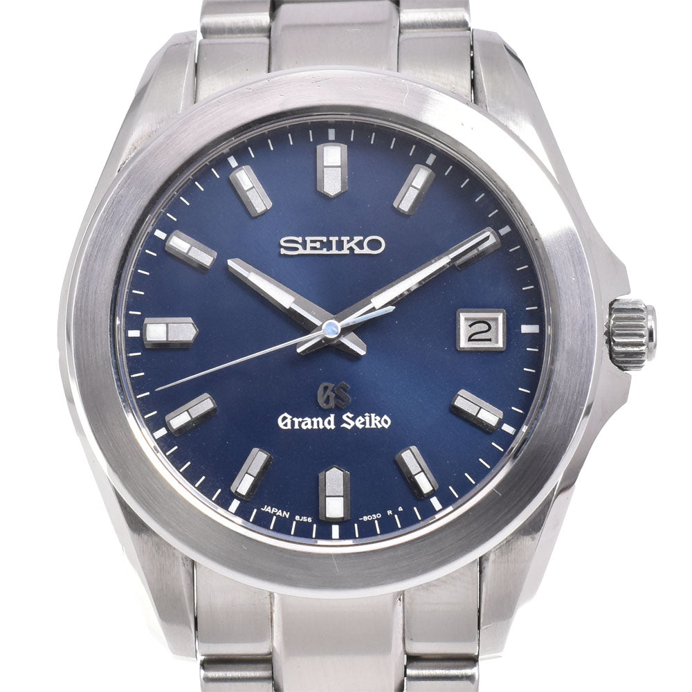 SEIKO Grand Seiko 8J56-8020 Date blue Dial Quartz Men's
 Watch B#143997