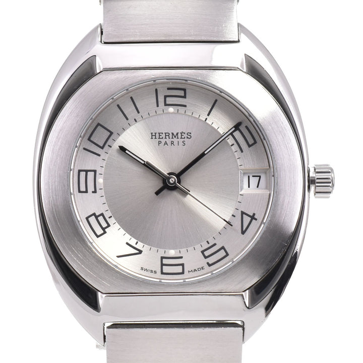 with paper HERMES Espace ES1.710 Date Silver Dial Quartz Ladies
 Watch R#143998