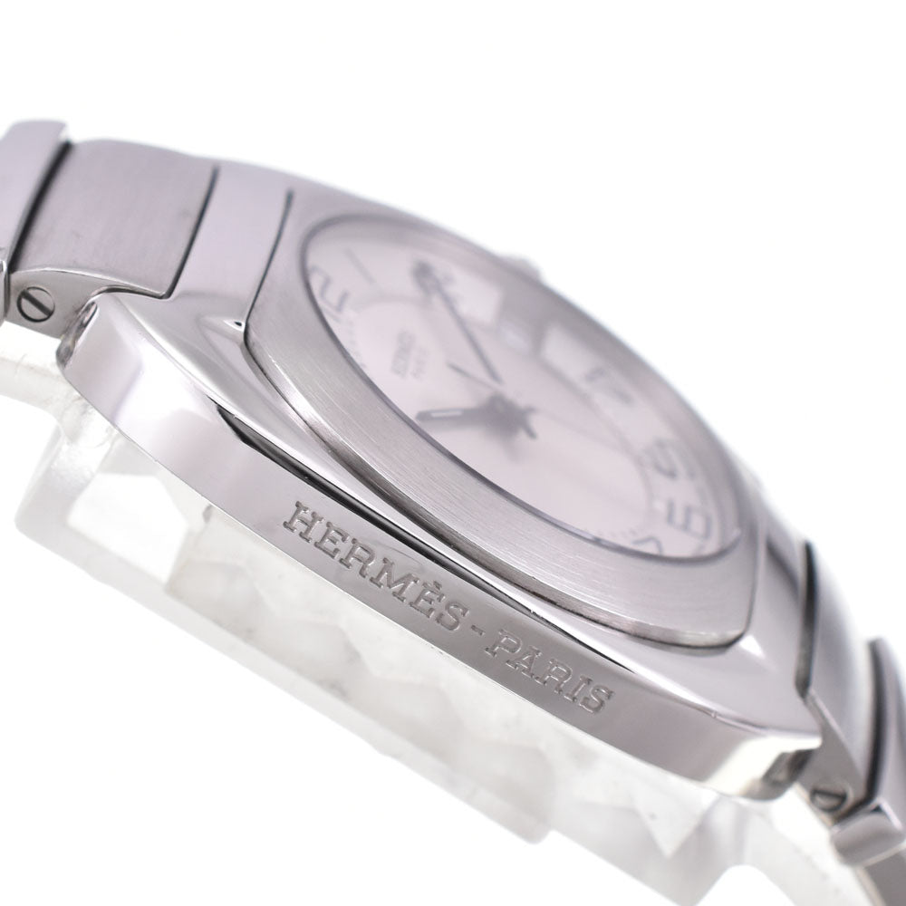 with paper HERMES Espace ES1.710 Date Silver Dial Quartz Ladies
 Watch R#143998