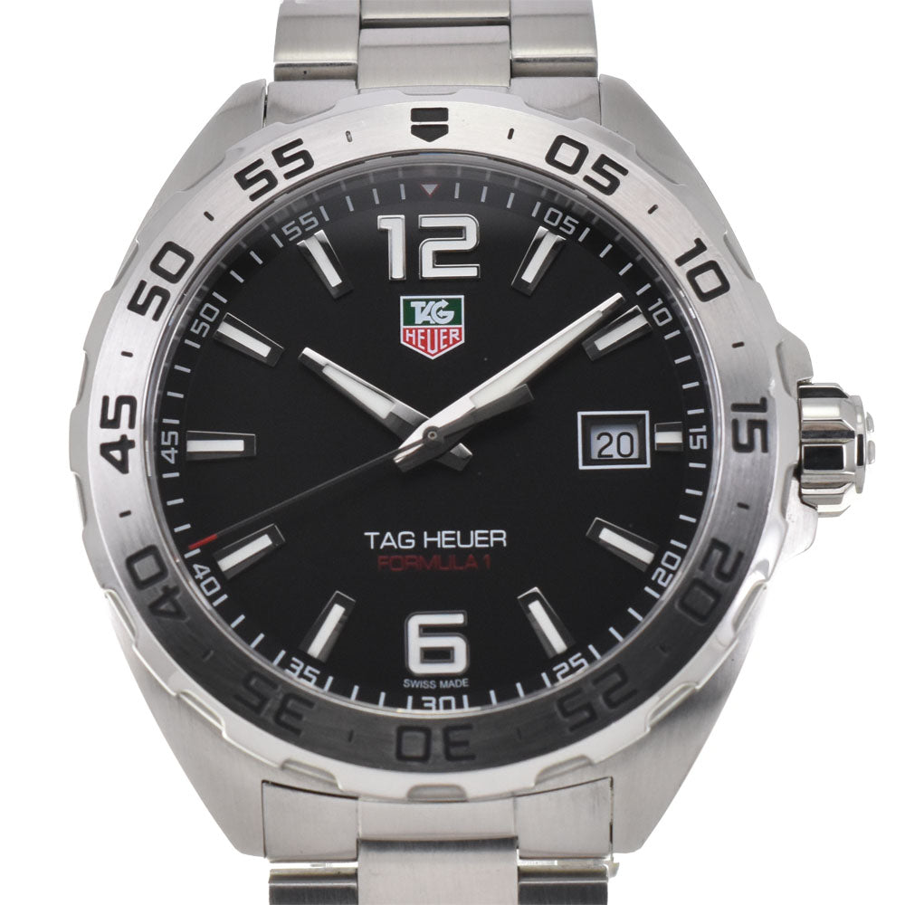with paper TAG HEUER Formula 1 WAZ1112.BA0875 Date black Dial Quartz Men's
 Watch R#143999