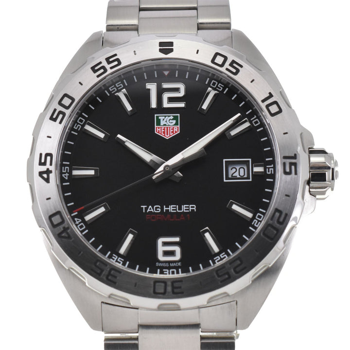 with paper TAG HEUER Formula 1 WAZ1112.BA0875 Date black Dial Quartz Men's
 Watch R#143999