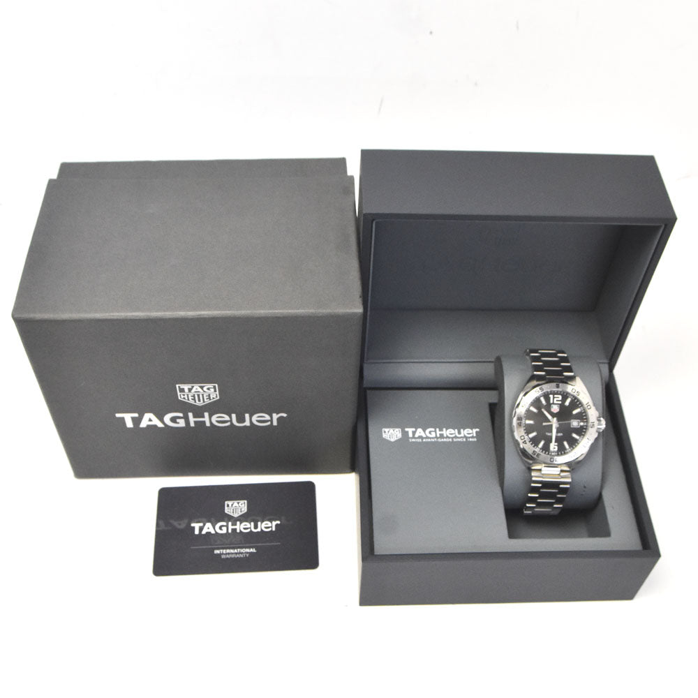 with paper TAG HEUER Formula 1 WAZ1112.BA0875 Date black Dial Quartz Men's
 Watch R#143999