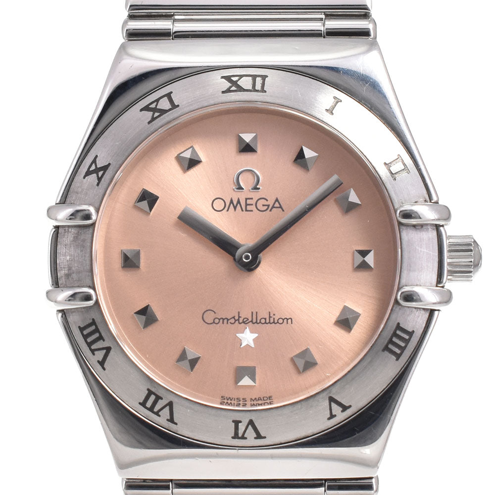 OMEGA Constellation My Choice 1571.61 salmon pink Dial Quartz Ladies
 Watch A#144006