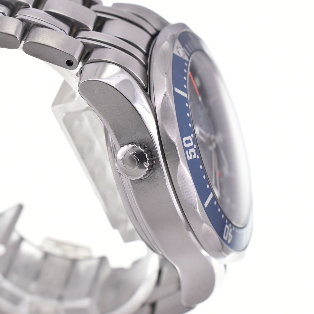 with paper OMEGA Seamaster300 2599.80 Chronograph Date blue Dial Automatic Men's
 Watch A#144007