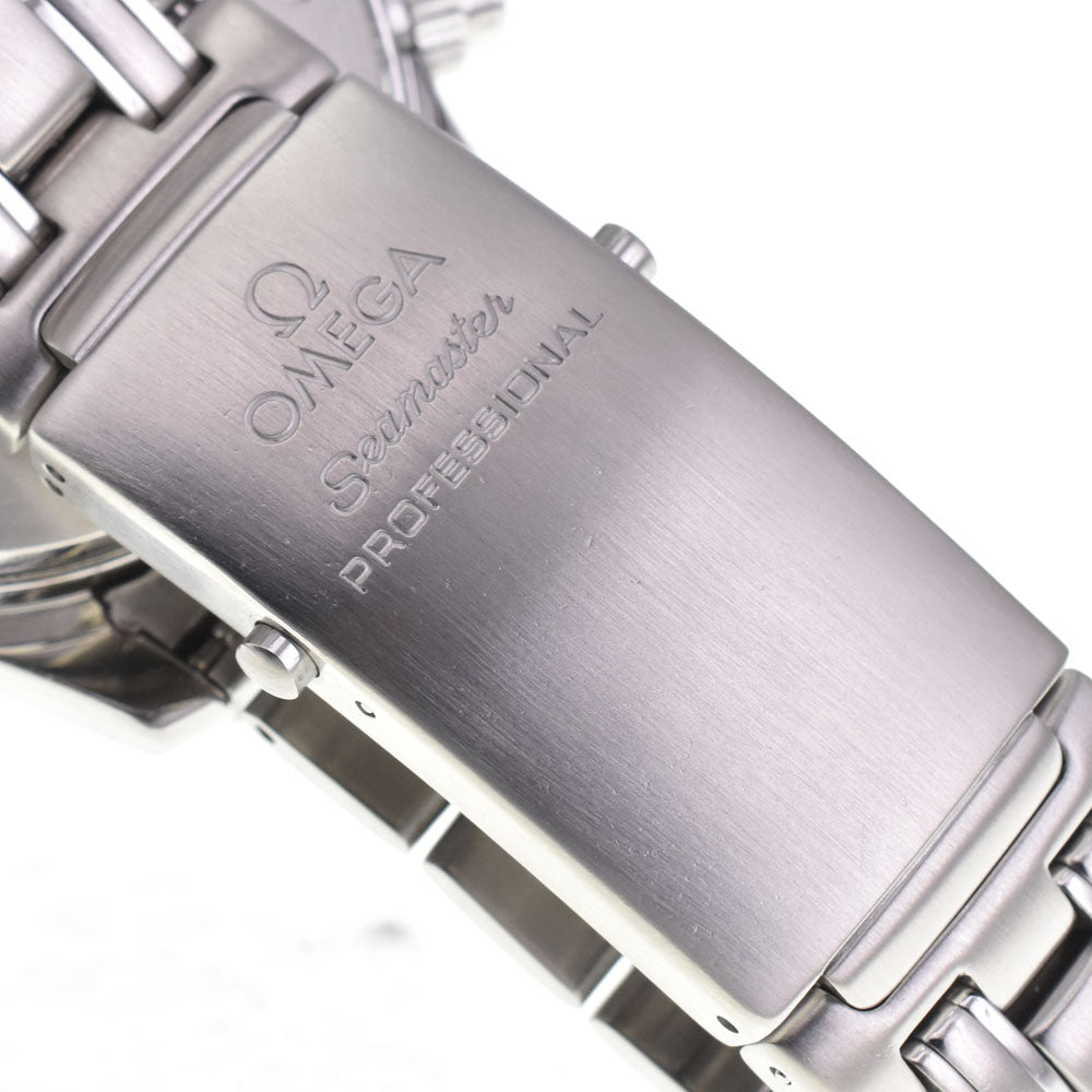 with paper OMEGA Seamaster300 2599.80 Chronograph Date blue Dial Automatic Men's
 Watch A#144007