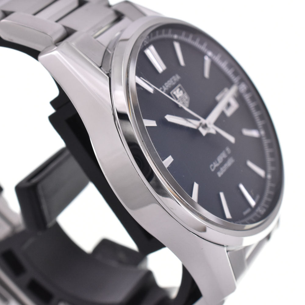 TAG HEUER Carrera Caliber 5 WAR211A-1 Date black Dial Automatic Men's
 Watch A#144011