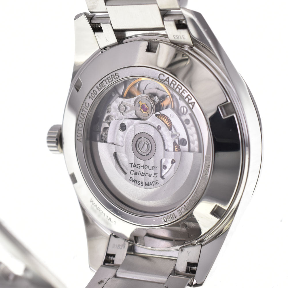 TAG HEUER Carrera Caliber 5 WAR211A-1 Date black Dial Automatic Men's
 Watch A#144011