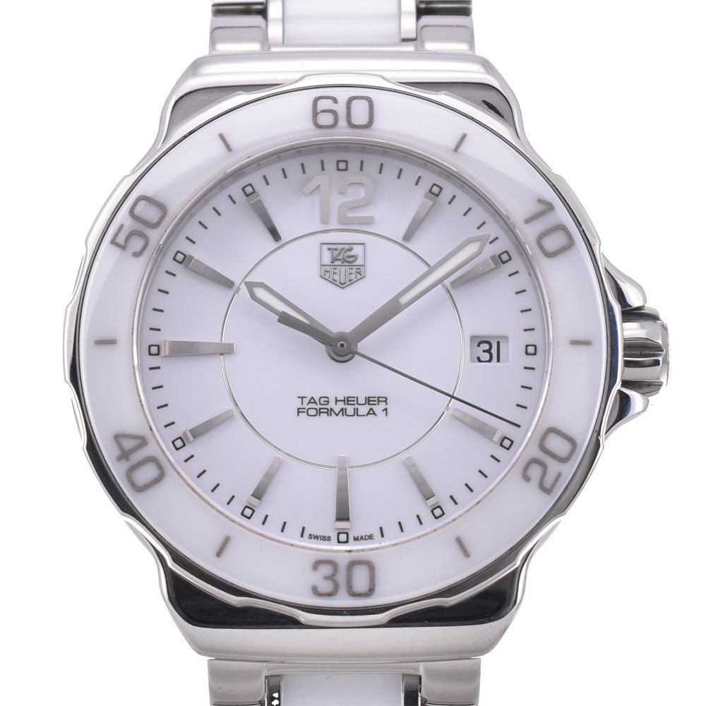 with paper TAG HEUER Formula 1 WAH1211.BA0861 Stainless Steel / ceramic white Dial Quartz Ladies
 Watch B#144012