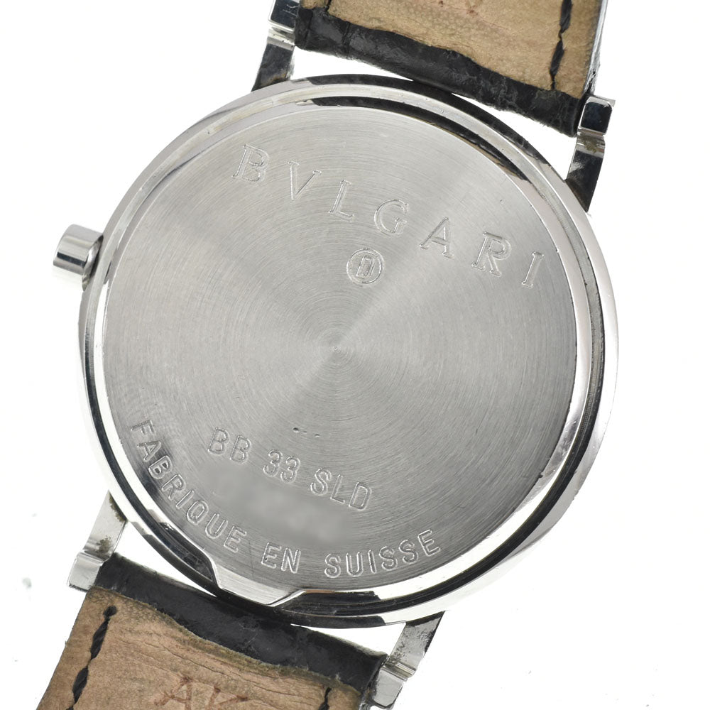 BVLGARI Bvlgari Bvlgari BB33SLD Date black Dial Quartz Men's
 Watch A#144017