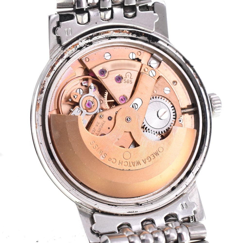 OMEGA Geneva 166.070 vintage Cal.565 Silver Dial Automatic Men's
 Watch B#144018
