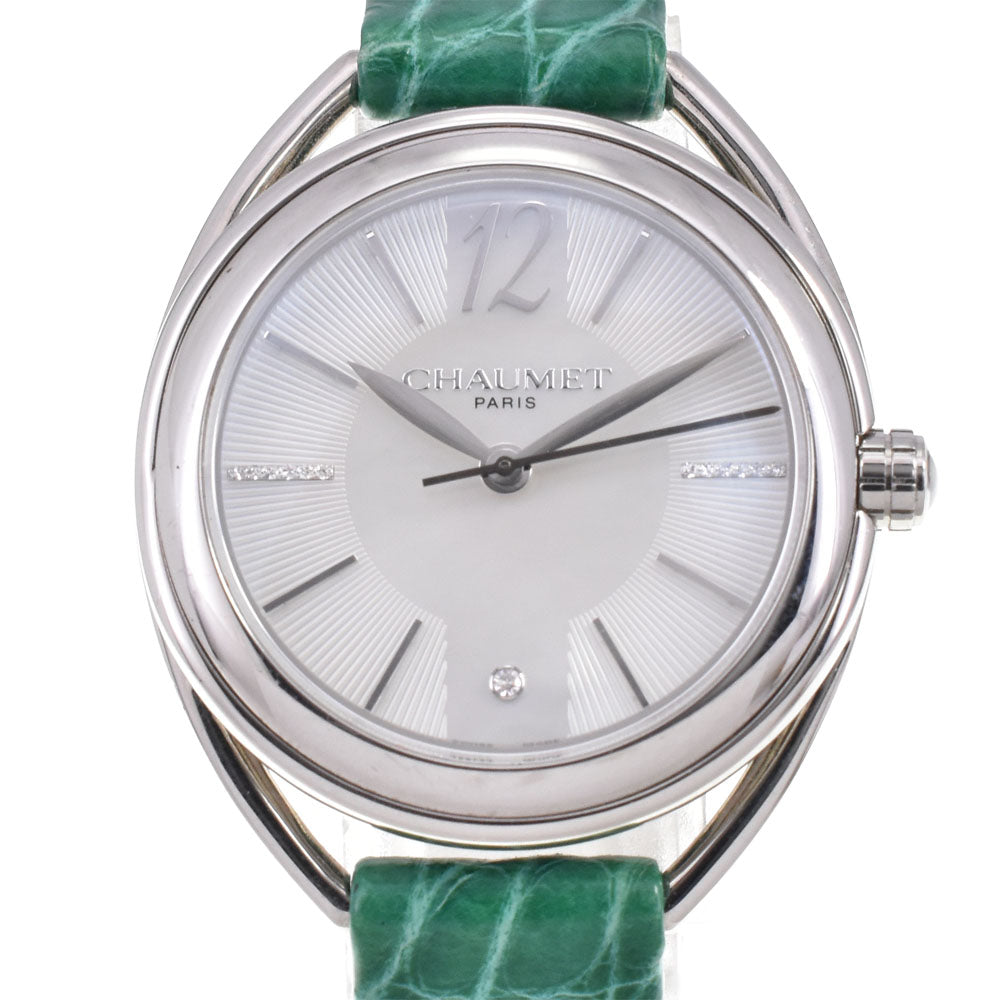 Chaumet Lien Lumiere Watch W23213-24A Diamond index White shell Dial Quartz Ladies
 Watch R#144020