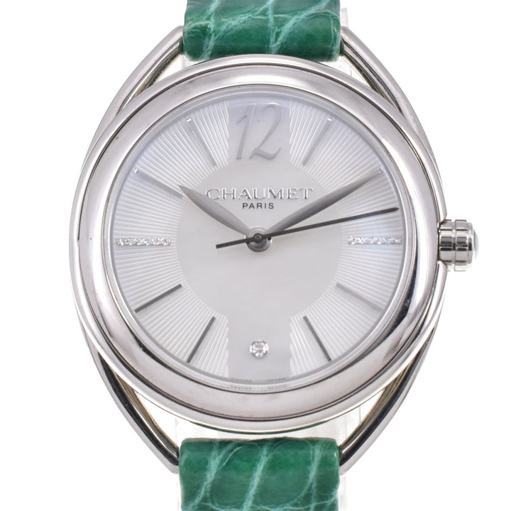 Chaumet Lien Lumiere Watch W23213-24A Diamond index White shell Dial Quartz Ladies
 Watch R#144020