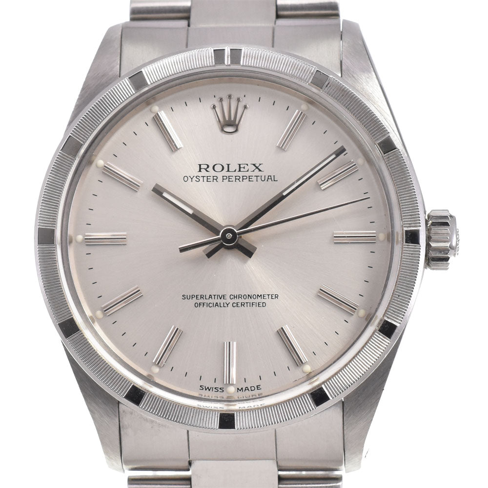ROLEX Oyster perpetual 1007 Cal.1560 Silver Dial Automatic Men's
 Watch A#144021