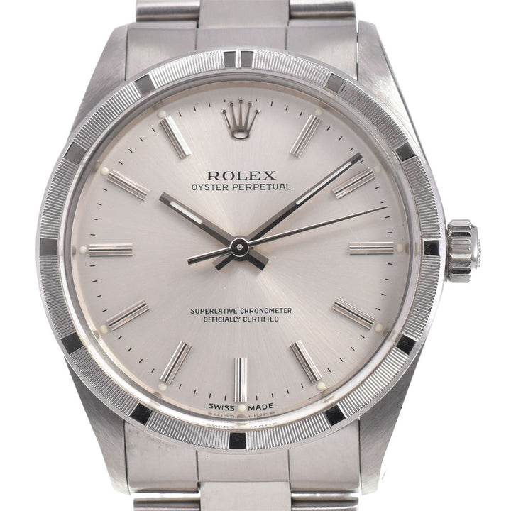 ROLEX Oyster perpetual 1007 Cal.1560 Silver Dial Automatic Men's
 Watch A#144021