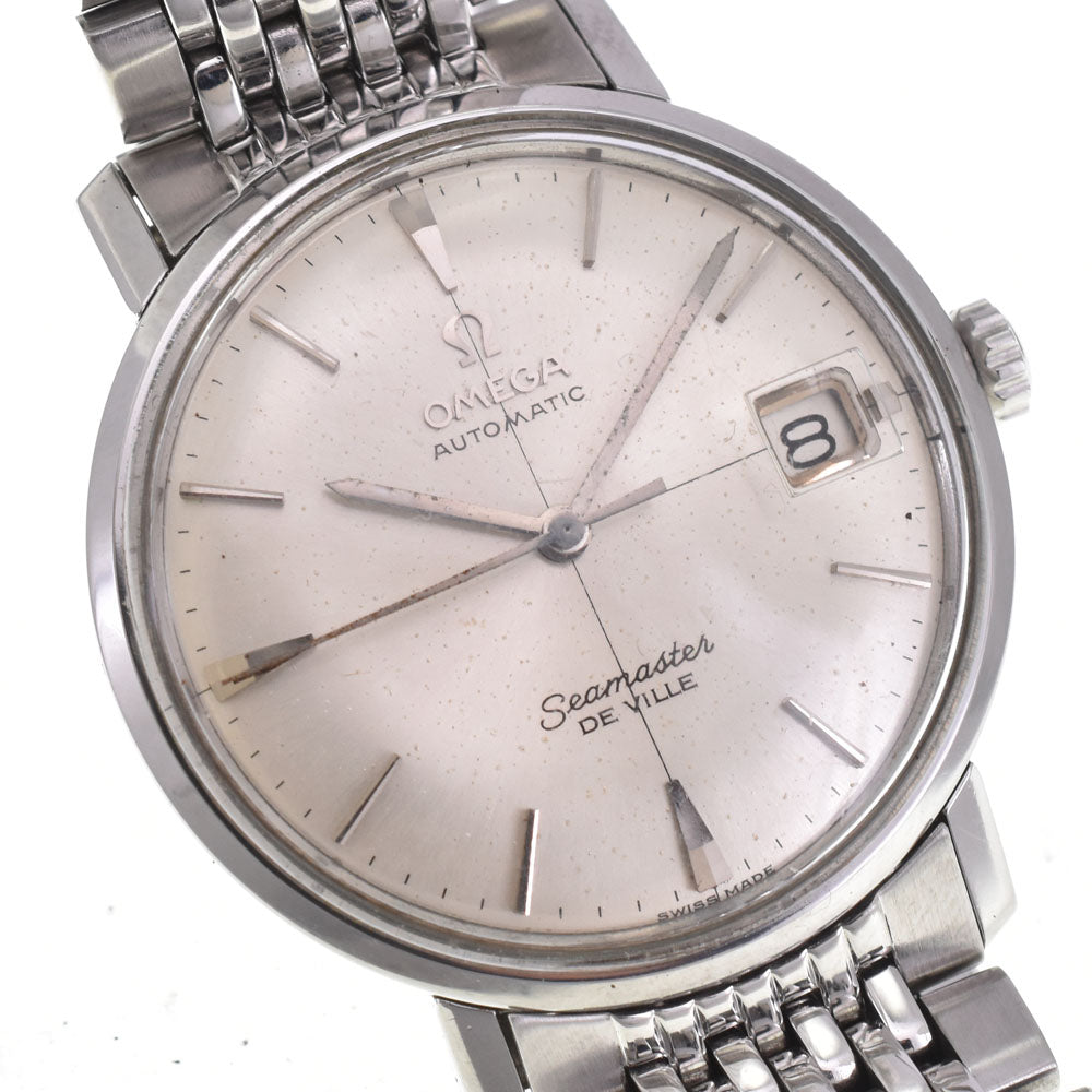 OMEGA Seamaster De Ville W-name vintage Date Silver Dial Automatic Men's
 Watch J#144023