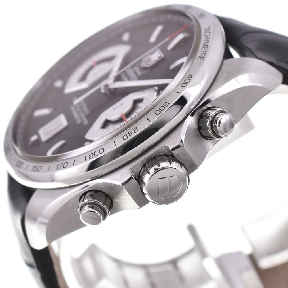 with paper TAG HEUER Grand Carrera Caliber 17RS CAV511A.FC6225 Chronograph Date black Dial Automatic Men's
 Watch R#144025