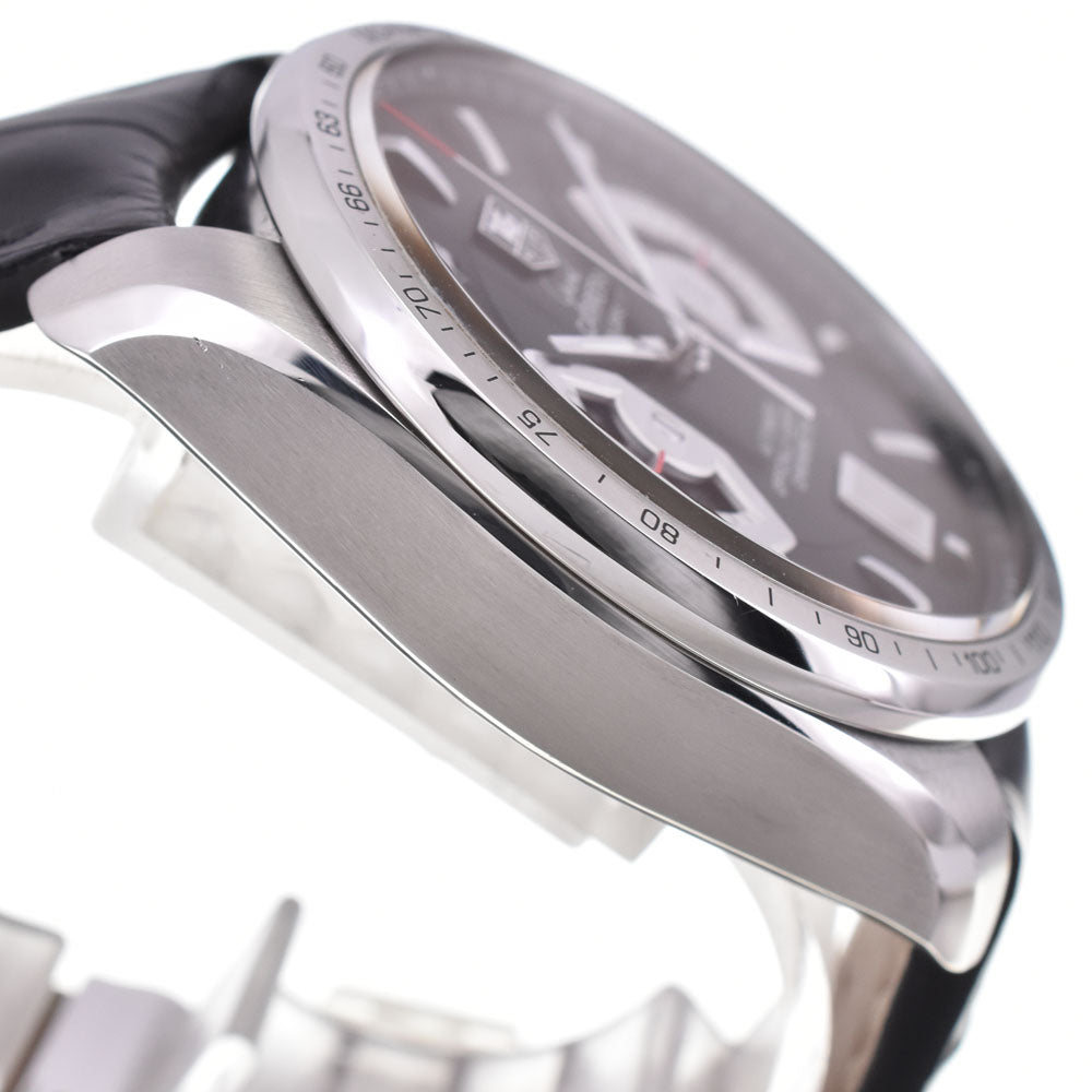 with paper TAG HEUER Grand Carrera Caliber 17RS CAV511A.FC6225 Chronograph Date black Dial Automatic Men's
 Watch R#144025