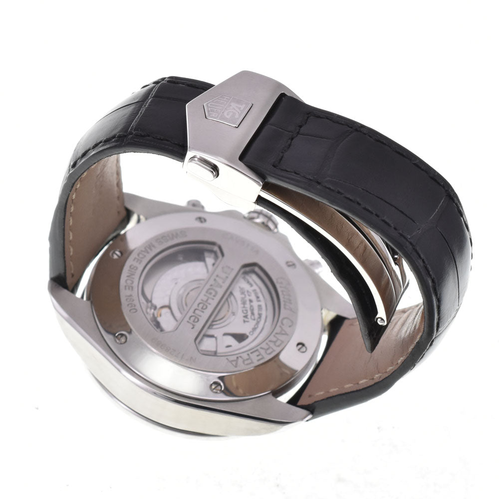 with paper TAG HEUER Grand Carrera Caliber 17RS CAV511A.FC6225 Chronograph Date black Dial Automatic Men's
 Watch R#144025