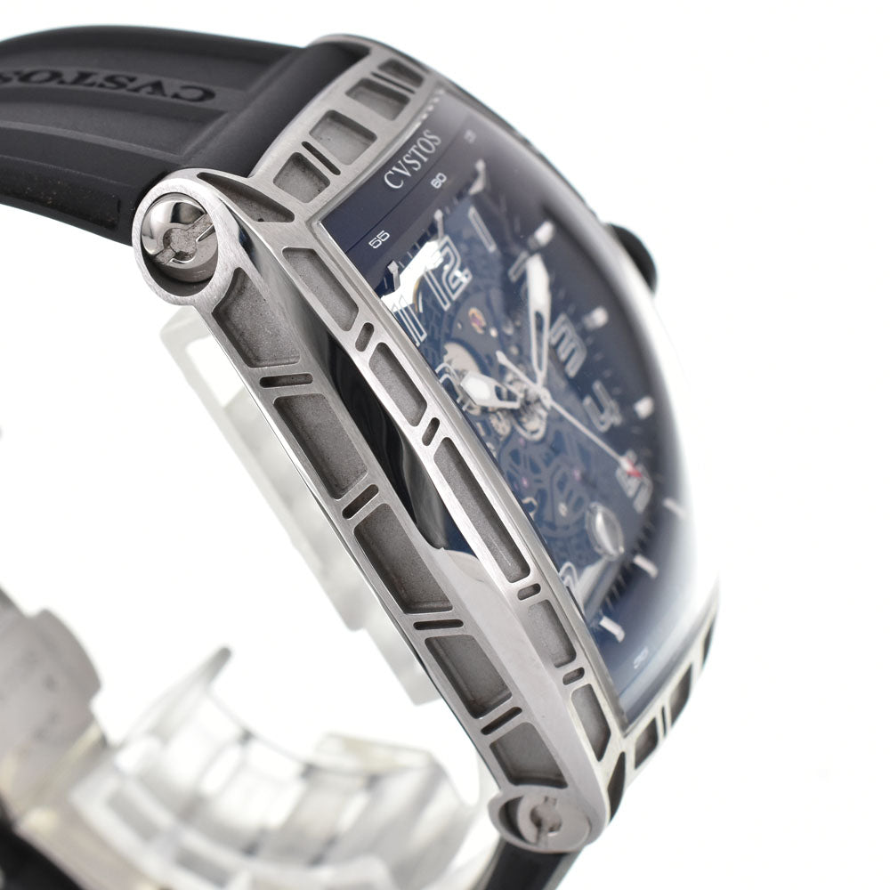 CVSTOS Challenge Jetliner CVT-JET-SL Date Black / skeleton Dial Automatic Men's
 Watch R#144026