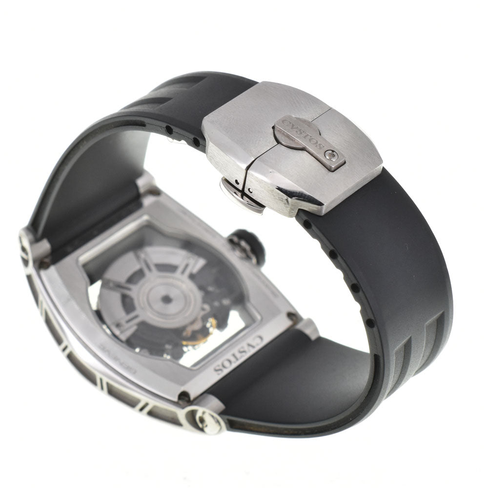 CVSTOS Challenge Jetliner CVT-JET-SL Date Black / skeleton Dial Automatic Men's
 Watch R#144026