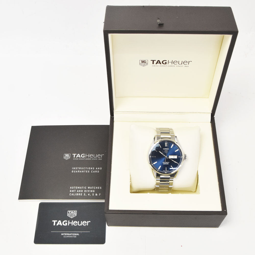TAG HEUER Carrera WAR201E.FC6292 Caliber 5 day date blue Dial Automatic Men's
 Watch A#144029