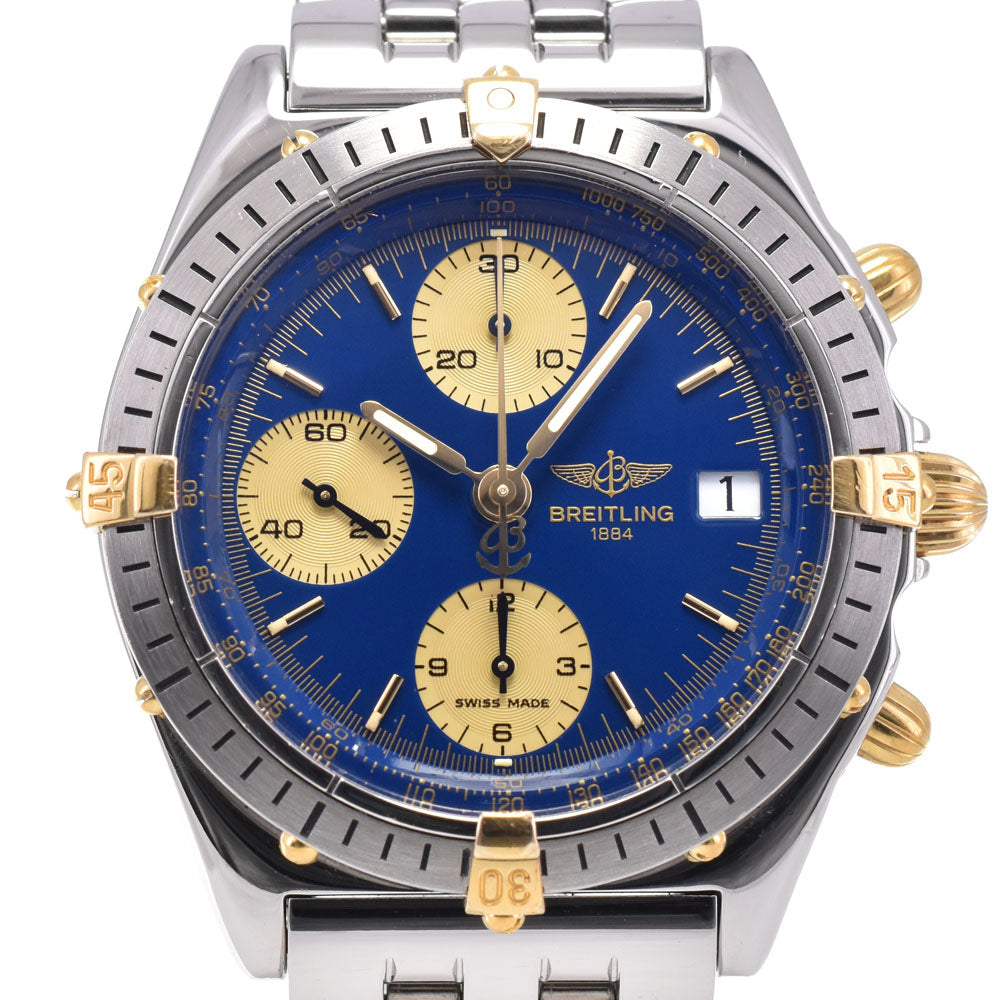 BREITLING Chronomat Bikoro B13048 Date blue Dial Automatic Men's
 Watch D#144031