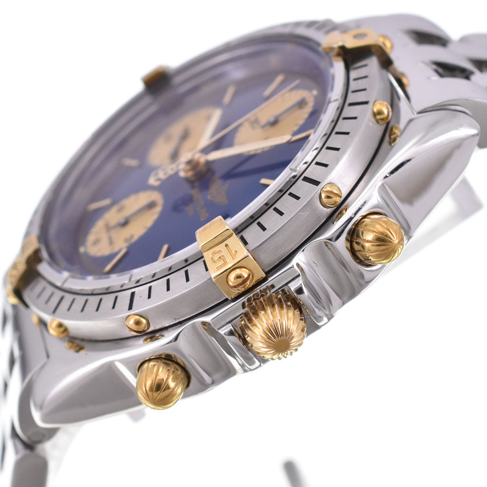 BREITLING Chronomat Bikoro B13048 Date blue Dial Automatic Men's
 Watch D#144031