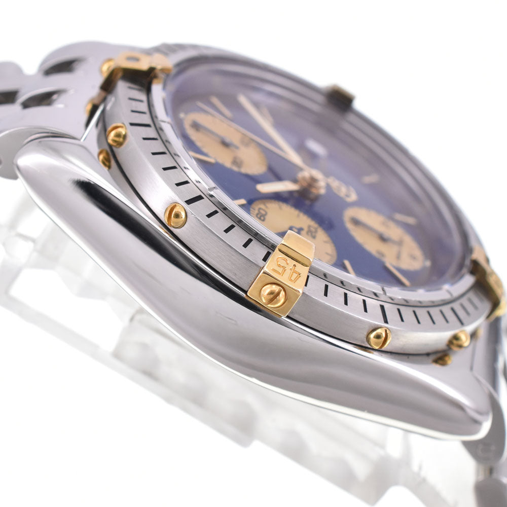 BREITLING Chronomat Bikoro B13048 Date blue Dial Automatic Men's
 Watch D#144031