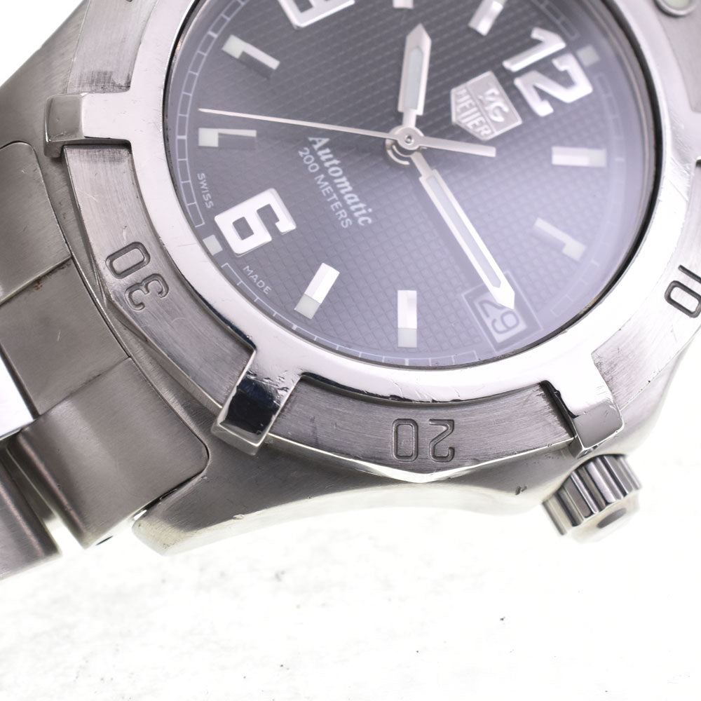 TAG HEUER 2000 Exclusive WN2111 Date black Dial Automatic Men's
 Watch A#144033