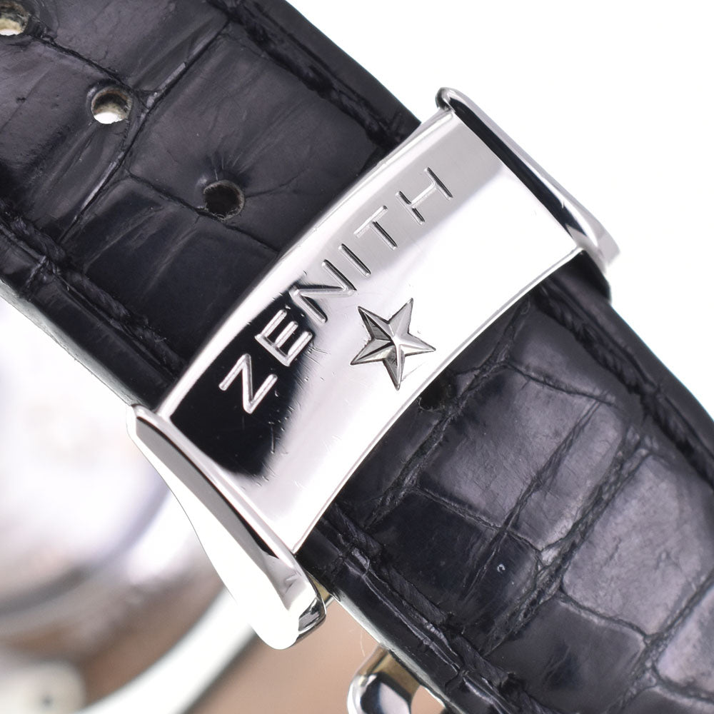 ZENITH Grand Class Open El Primero 03.0520.4021 see-through back black Dial Automatic Men's
 Watch B#144035