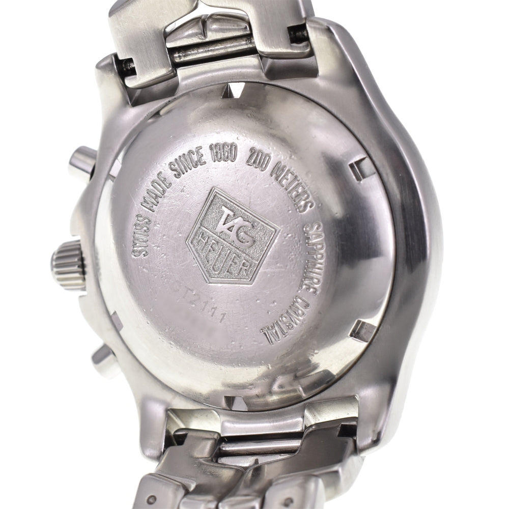 with paper TAG HEUER Link CT2111.BA0550 Chronograph Date black Dial Automatic Men's
 Watch A#144036