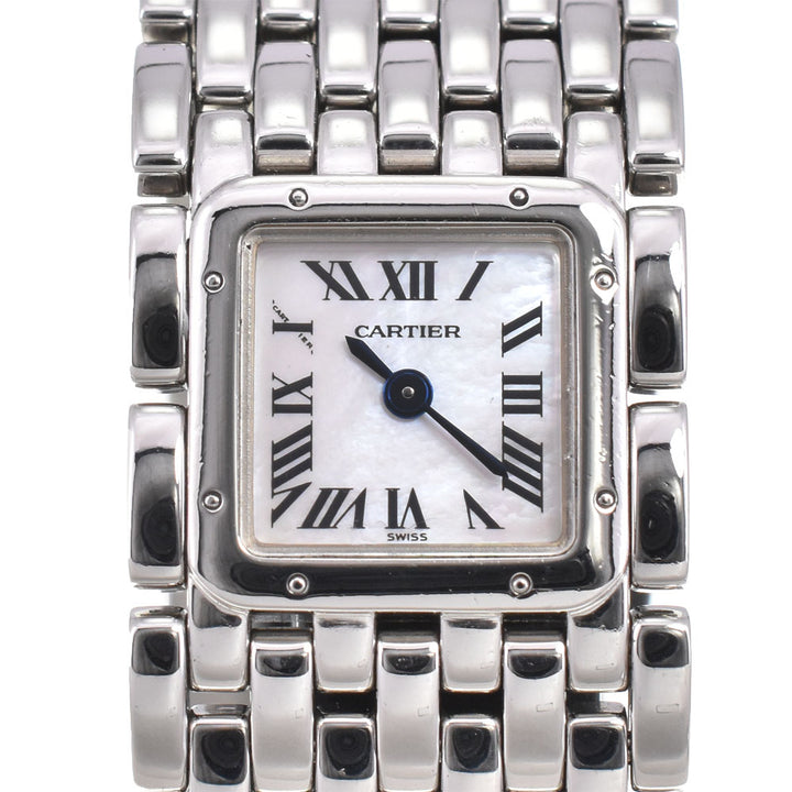 CARTIER PANTHERE Luban LM W61001T9 White shell Dial Quartz Ladies
 Watch A#144037