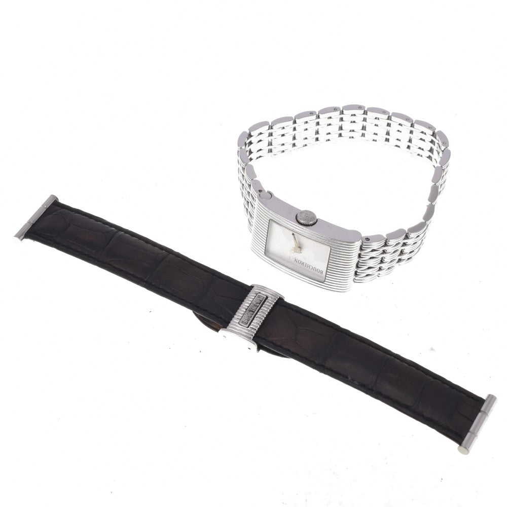 Boucheron Reflation WA009401 Silver Dial Quartz Ladies
 Watch B#144038