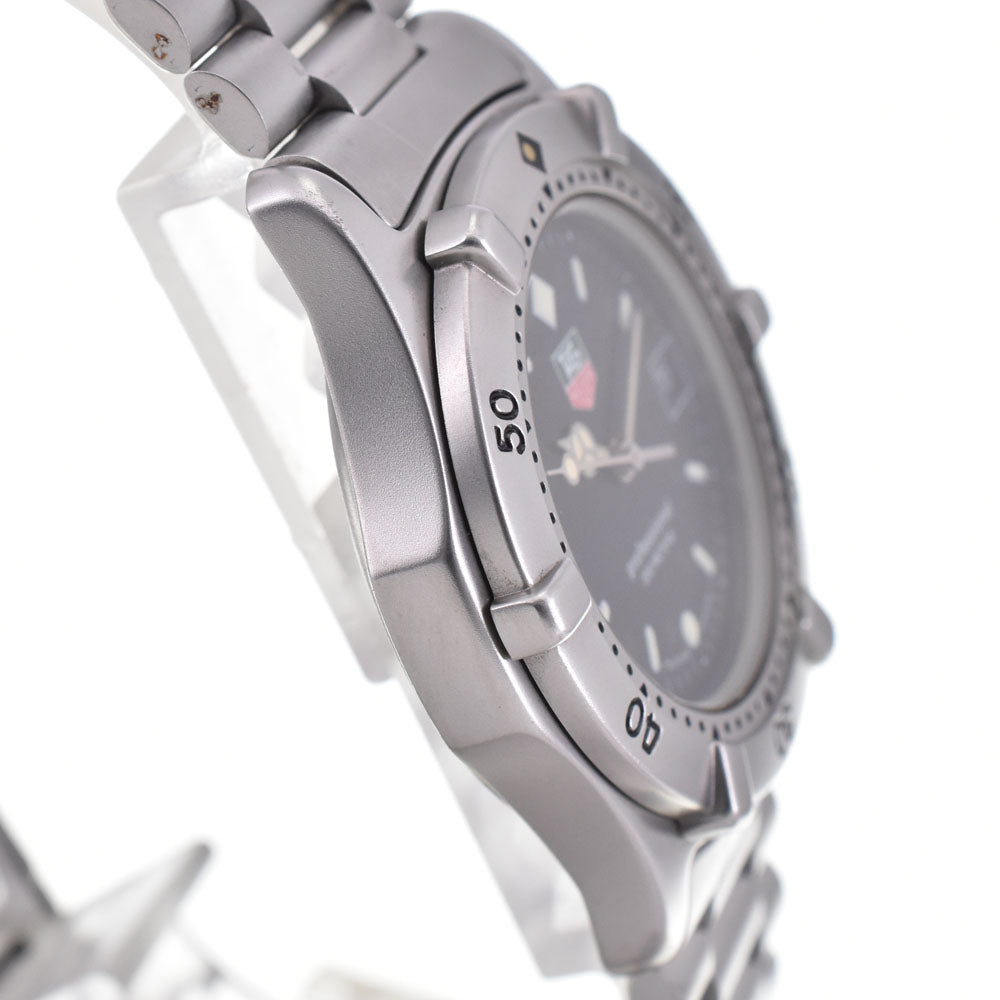 with paper TAG HEUER Professional 200M 962.013R Date black Dial Quartz Boy's
 Watch A#144041