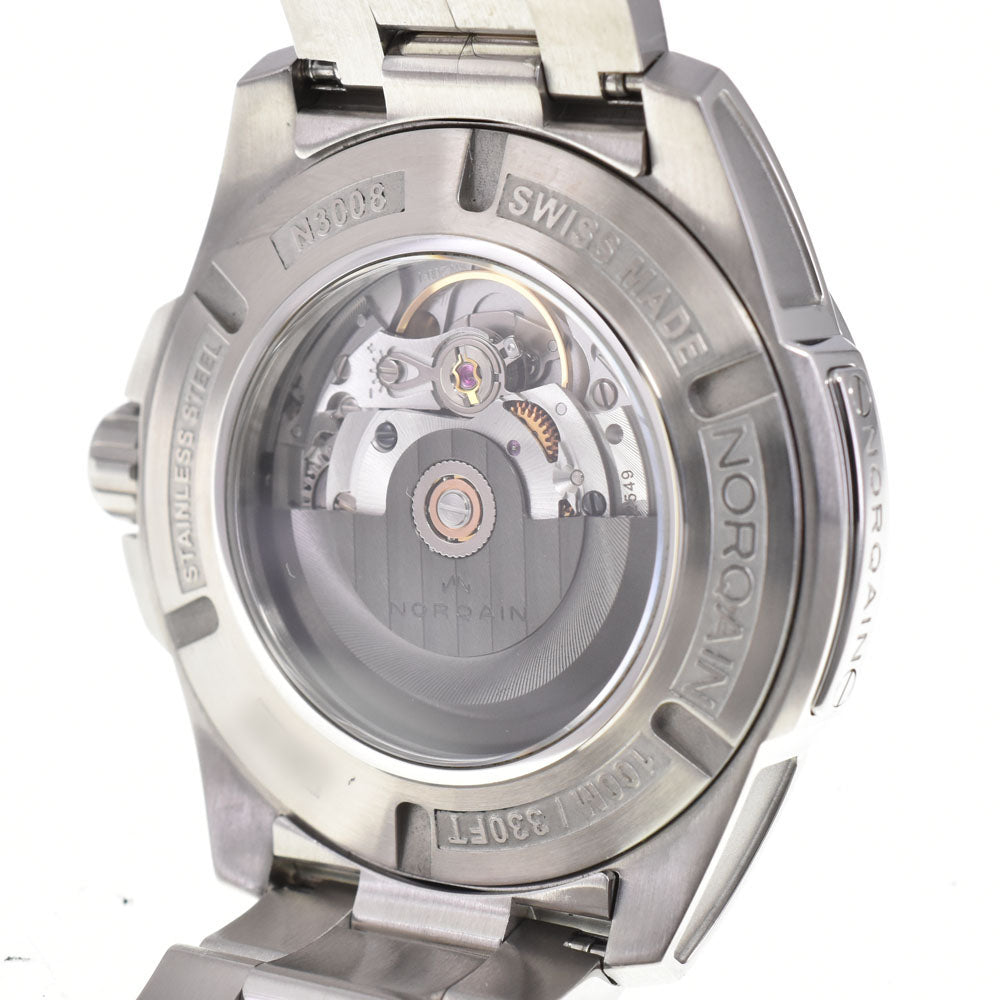 with paper NORQAIN Independence N3008S03A/ES301/150SI green Dial Automatic Men's
 Watch A#144042