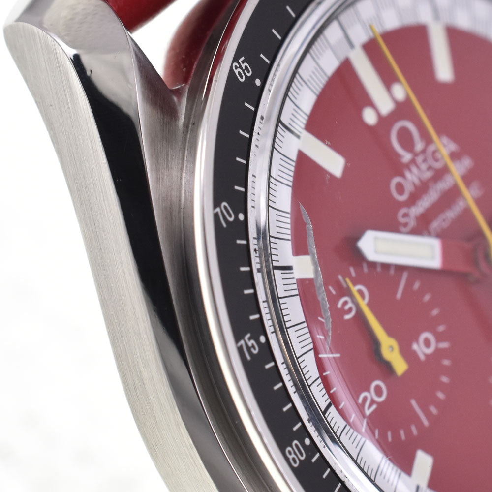 OMEGA Speedmaster racing michael schumacher 3510.61 Chronograph Red Dial Automatic Men's
 Watch A#144043