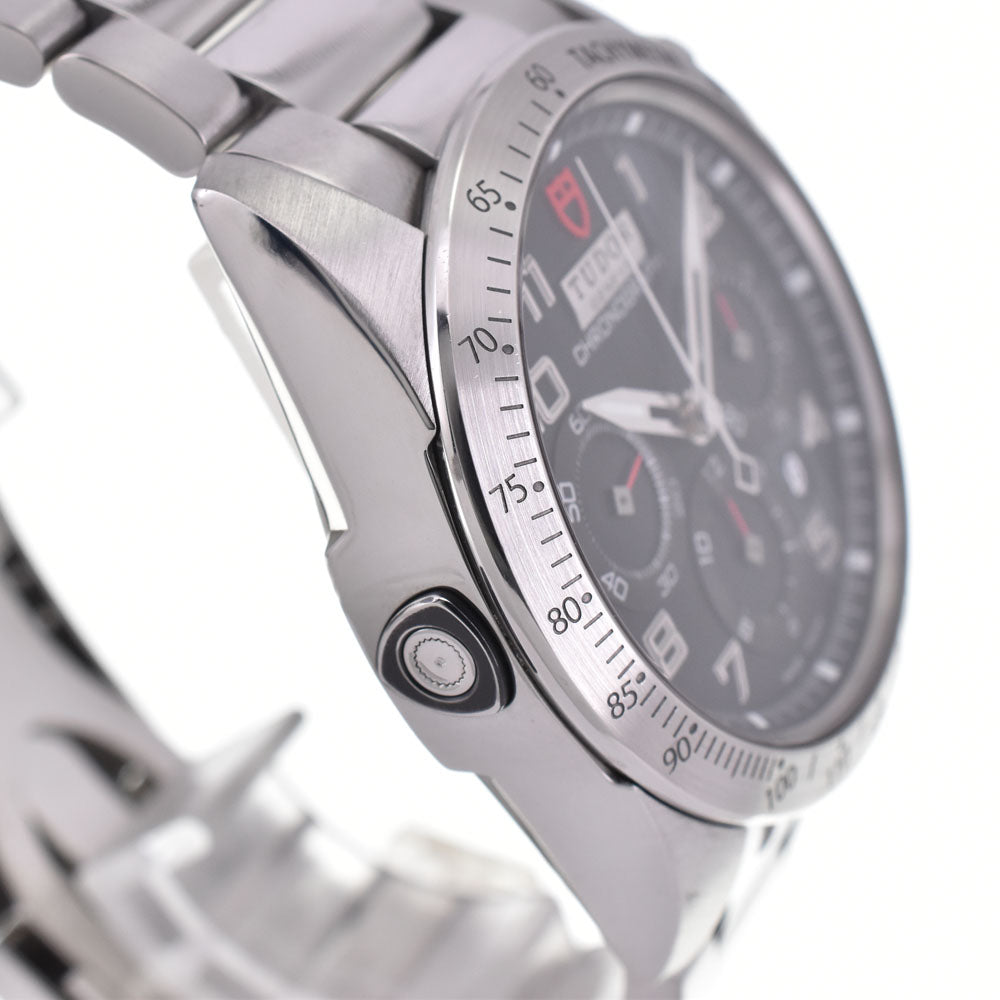 TUDOR Fast rider 42000 Chronograph Date Black Grey Dial Automatic Men's
 Watch A#144044