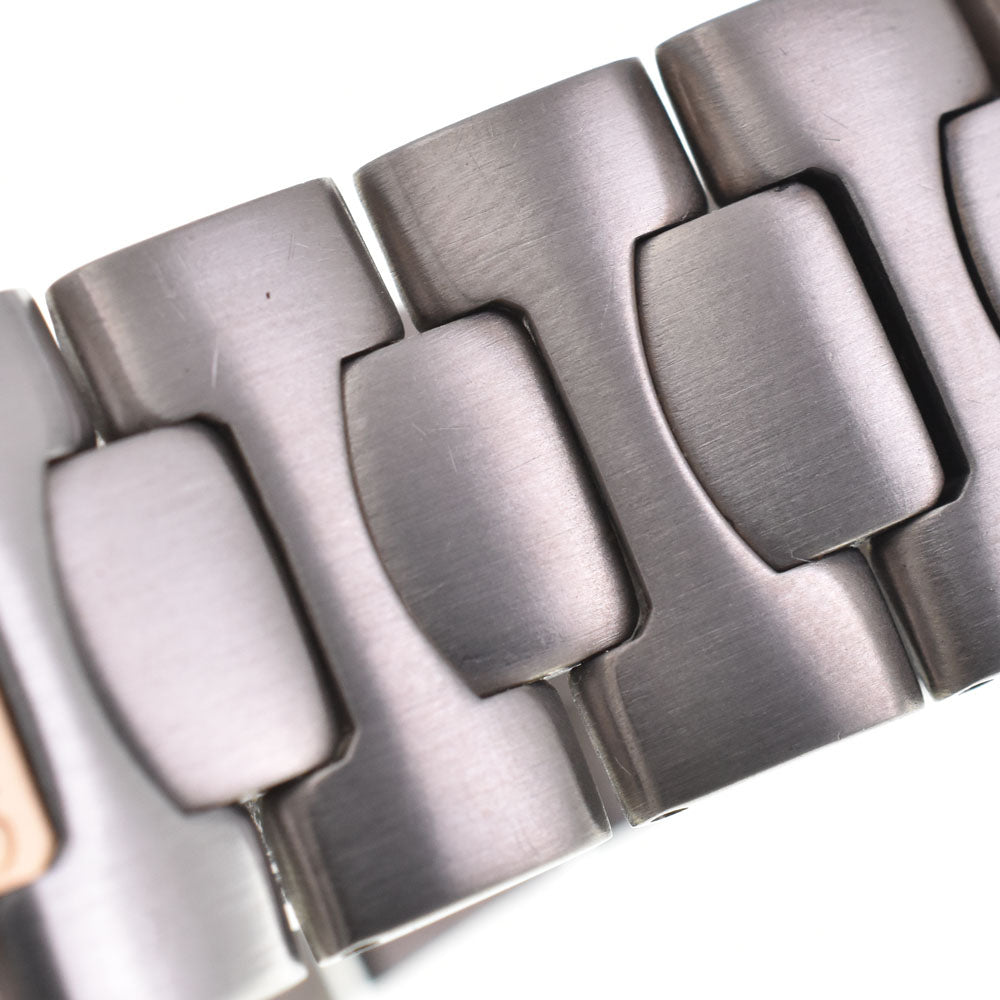 OMEGA Seamaster Polaris vintage Titanium/K18 Date gray Dial Quartz Men's
 Watch A#144045