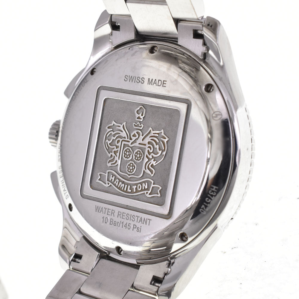 HAMILTON Jazzmaster Seaview Chrono H375120 Date black Dial Quartz Men's
 Watch A#144047