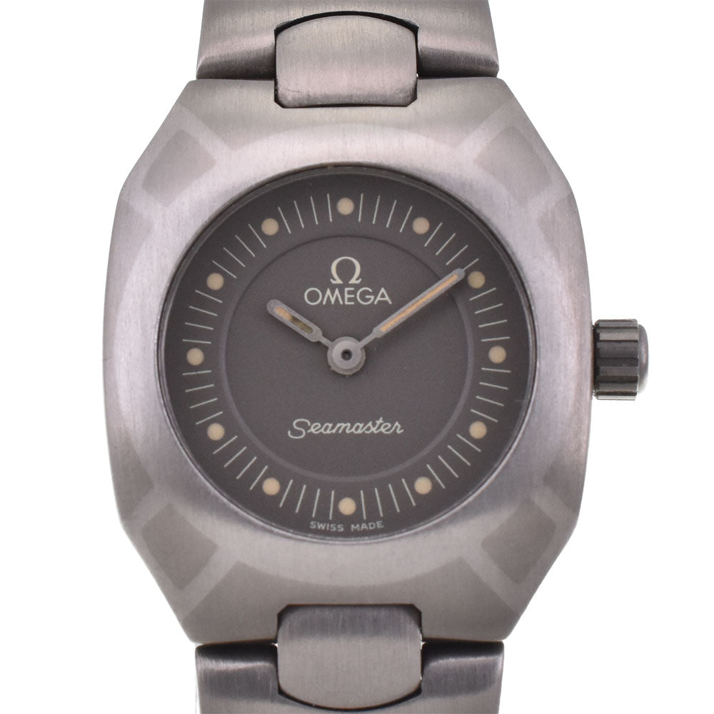 OMEGA Seamaster Polaris Titanium / palladium gray Dial Quartz Ladies
 Watch A#144048